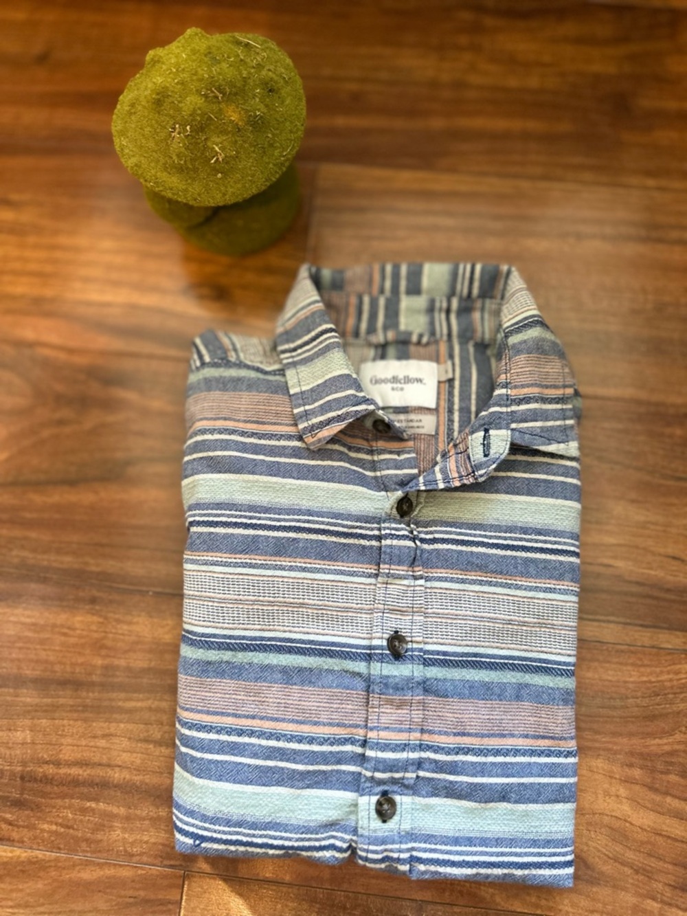 Goodfellow & Co. Striped Short Sleeve Shirt